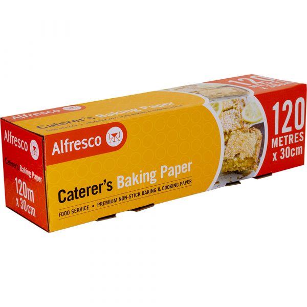 Bio_Packaging_WA_ALFRESCO_Packaging_ALFRESCO Caterer's Baking Paper 120M x 30cm