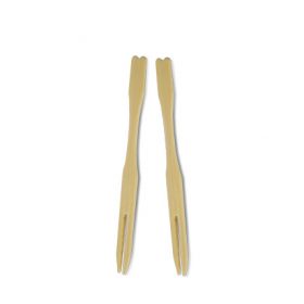Bio_Packaging_WA_Greenmark_Perth_Paper_Takeaway_Packaging_Supplier_Bamboo Cocktail Fork 90mm