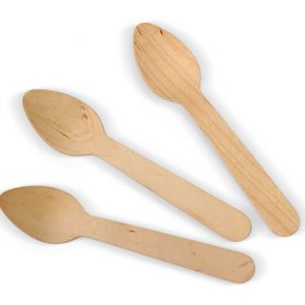 Bio_Packaging_WA_Greenmark_Perth_Food_Takeaway_Packaging_Birch Wood 110mm TeaSpoons