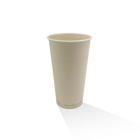 Bio_Packaging_WA_Greenmark_Perth_Paper_Takeaway_Packaging_Supplier_24oz BioPBS Coated Bamboo Paper Cold Cup