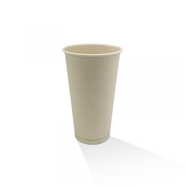 Bio_Packaging_WA_Greenmark_Perth_Paper_Takeaway_Packaging_Supplier_24oz BioPBS Coated Bamboo Paper Cold Cup