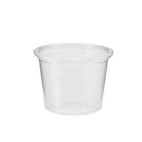 Bio_Packaging_WA_HUHTAMAKI_Packaging_Clear 30ml Round Sauce Container