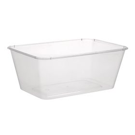 Bio_Packaging_WA_HUHTAMAKI_Packaging_Clear 1000ml Rectangle Container