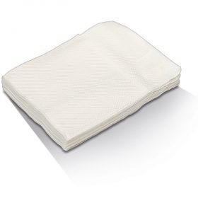 Bio_Packaging_WA_Greenmark_Perth_Paper_Takeaway_Packaging_Supplier_White 2 ply Quilted Dinner Napkin - 1/8 GT Fold