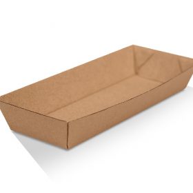 Bio_Packaging_WA_Greenmark_Perth_Food_Takeaway_Packaging_Paper Board Hot Dog Tray