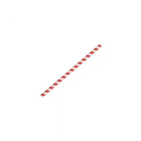 Bio_Packaging_WA_Greenmark_Perth_Food_Takeaway_Packaging_10mm Jumbo Paper Straw Stripe Red