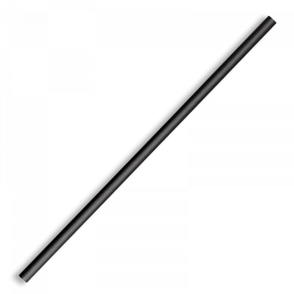 Bio_Packaging_WA_Greenmark_Perth_Food_Takeaway_Packaging_6mm Standard Paper Straw Black