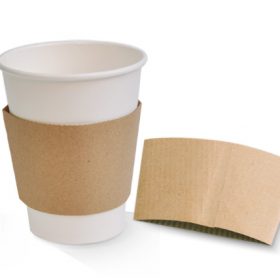 Bio_Packaging_WA_Greenmark_Perth_Paper_Takeaway_Packaging_Supplier_8oz Kraft Cup Sleeve (80mm)