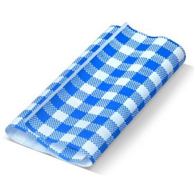 Bio_Packaging_WA_Greenmark_Perth_Food_Takeaway_Packaging_Greaseproof_Paper_Gingham_BLUE