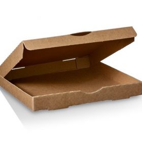 Bio_Packaging_WA_Greenmark_Perth_Paper_Takeaway_Packaging_Supplier_Pizza Box Brown 9 inch