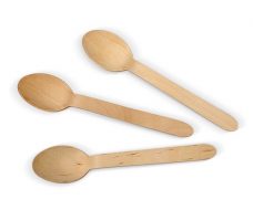 Bio_Packaging_WA_Greenmark_Perth_Food_Takeaway_Packaging_160mm Coated Wooden Spoons