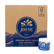 Bio_Packaging_WA_HUHTAMAKI_Packaging_Pure Prem 2PLY 400 Sheet Toilet Roll