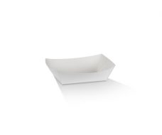 Bio_Packaging_WA_Greenmark_Perth_Paper_Takeaway_Packaging_Supplier_White Tray 1 - Cardboard Extra Small (XS)